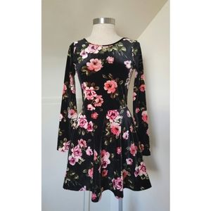 Floral skater dress